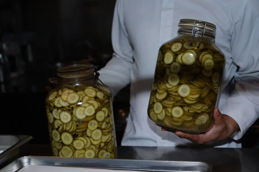 Beau, pickles maison